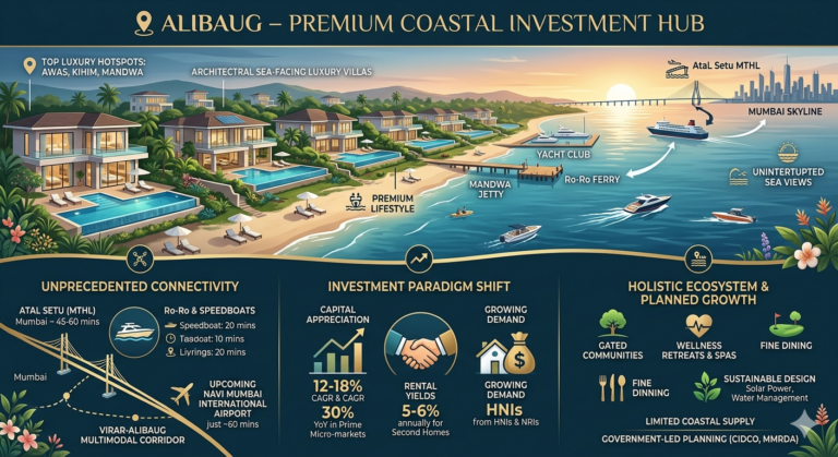 Alibaug – Premium Coastal Investment Hub